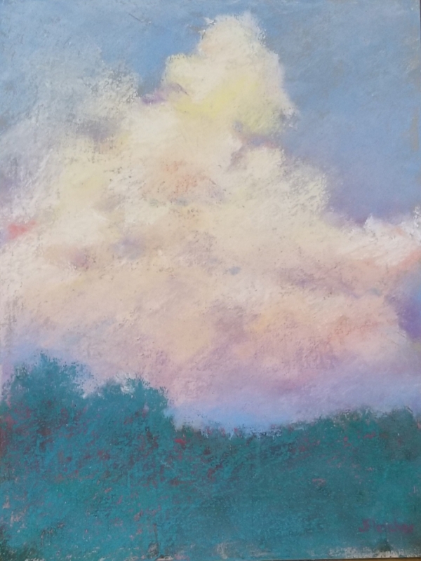 Summer Thunderhead by artist Julia Fletcher